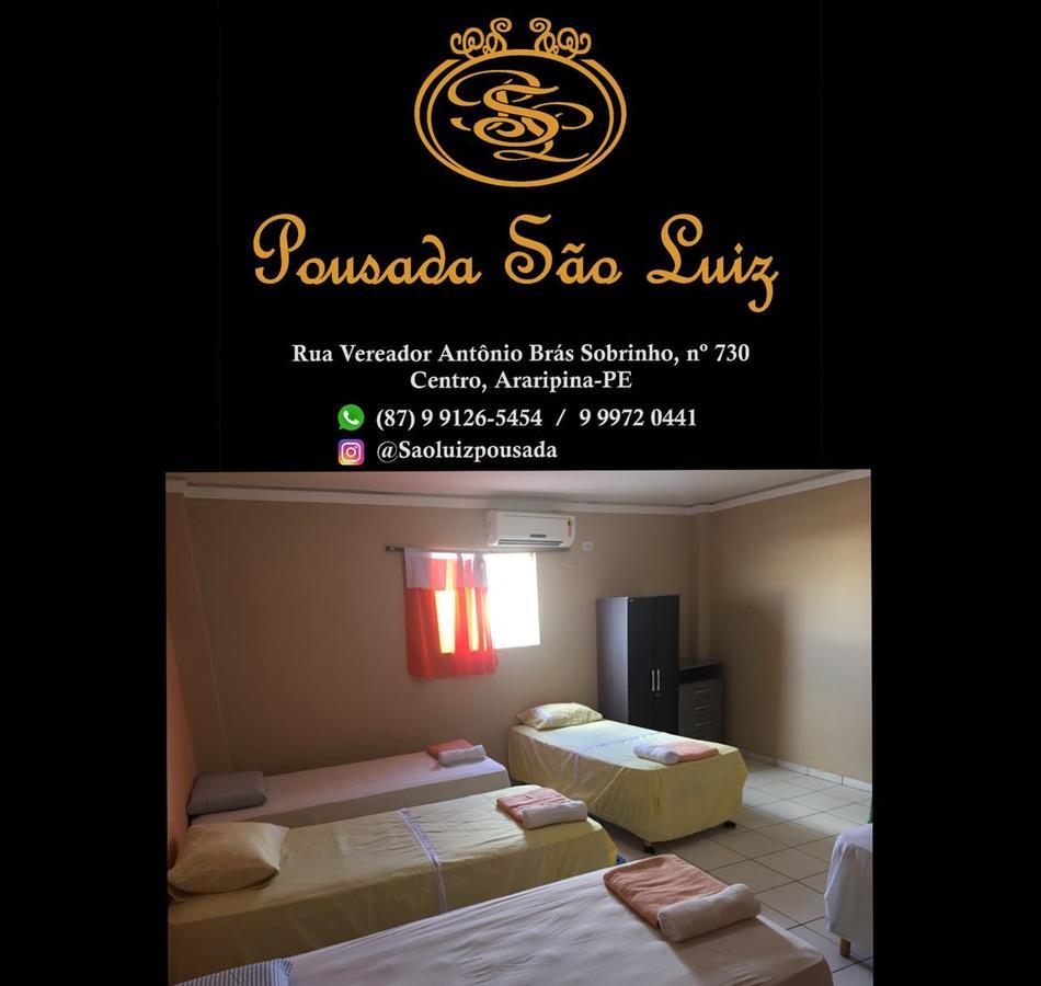 Pousada Sao Luiz Araripina Exteriör bild